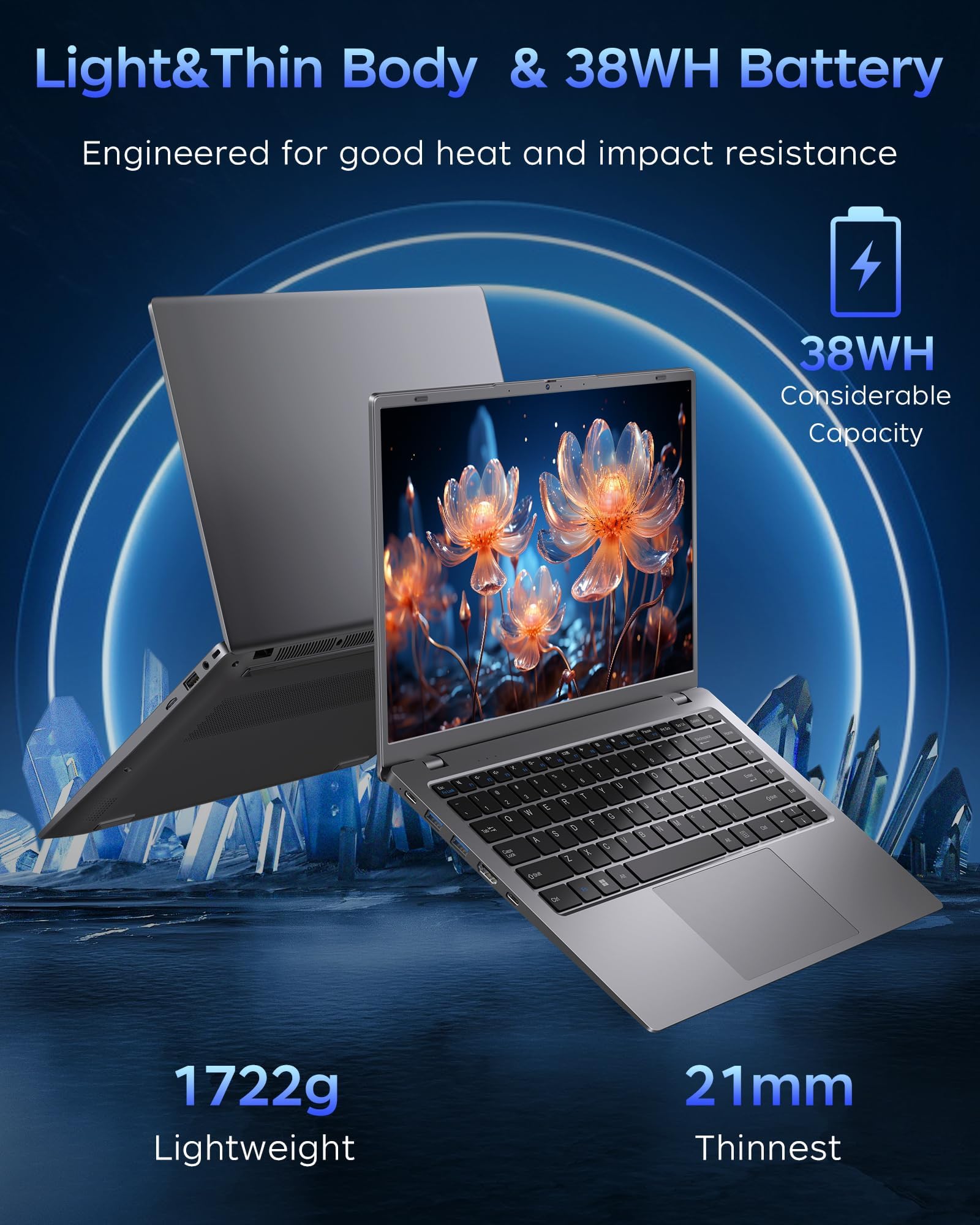 Amazon.co.jp: Zrasu 15.6インチノートパソコン、Pentium Gold 6500Y